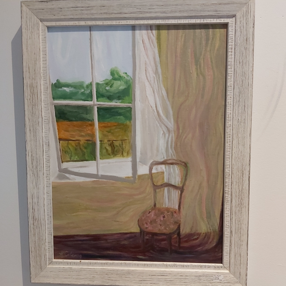 "My Own Little Corner" original painting by me